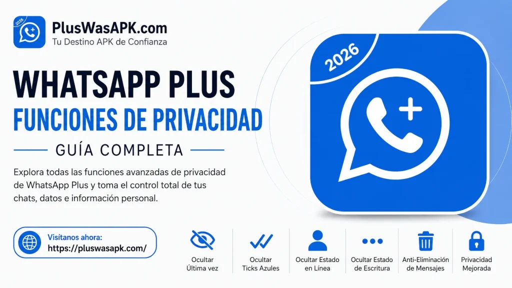 Guía Completa de las Funciones de Privacidad de WhatsApp Plus