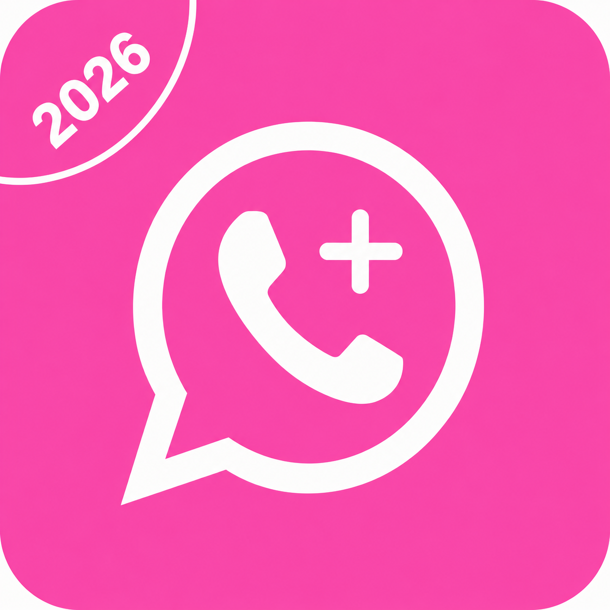 Pink WhatsApp
